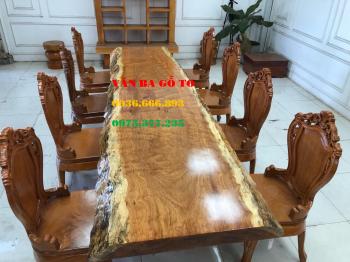 Bộ bàn ăn gỗ_BA103