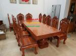 Bộ bàn ăn gỗ VIP tại Hà Nội