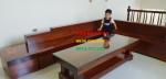 Sofa gỗ lim nguyên khối - SOGL300