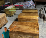 Tiểu quách gỗ ngọc am tại DOANH NGHIỆP VĂN BA GỖ TO Hà Nam
