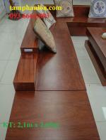 Sofa gỗ| Sofa gỗ cẩm nguyên khối - SGC001