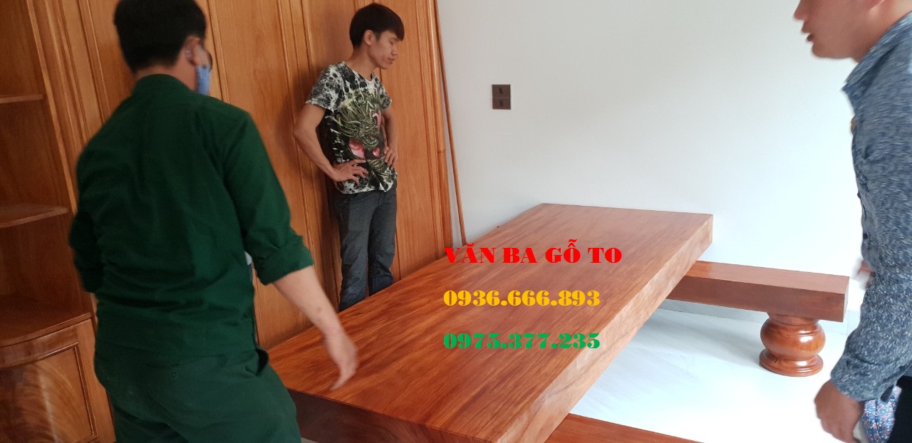 Phản gỗ tự nhiên nguyên khối tại Quảng Ninh