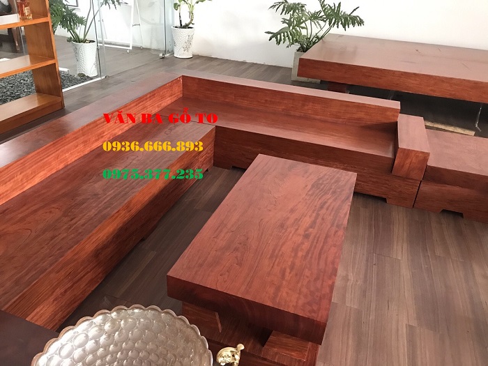 Sofa gỗ cẩm