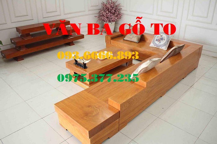 Giá Sofa gỗ nguyên khối